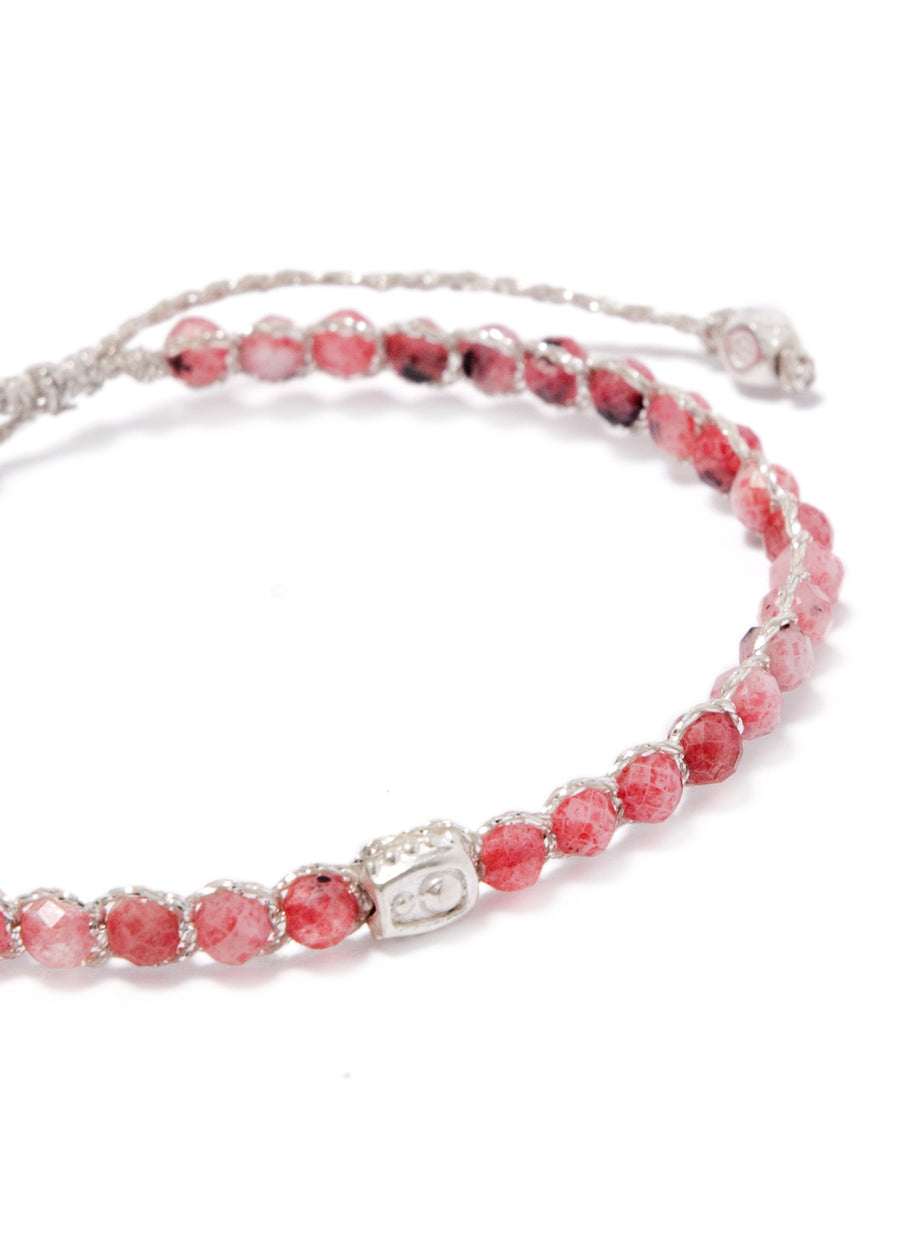 Rhodonite from Argentina Bracelet | Silver