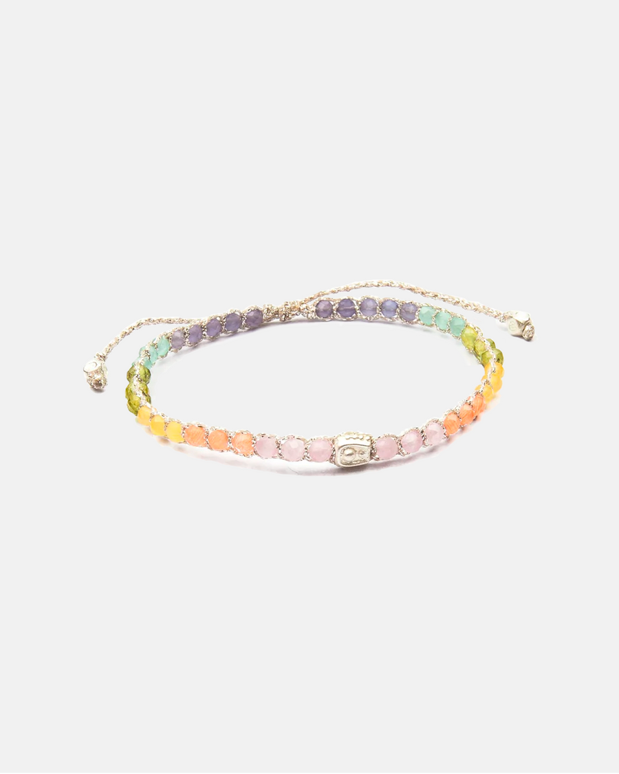 Gelang Rainbow Pastel | Perak