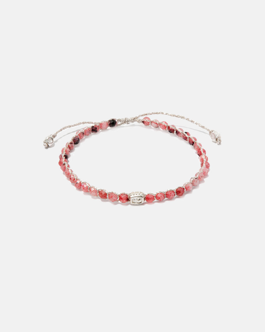 Rhodonite from Argentina Bracelet | Silver