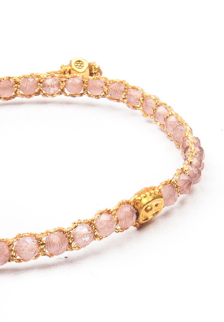 Lavender Amethyst from Brazil Bracelet | Gold