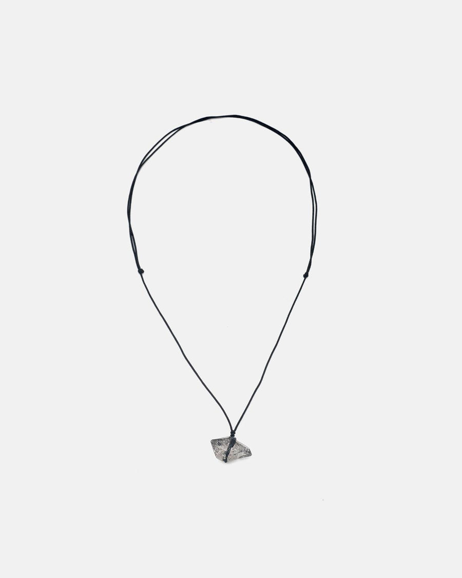 Dark Herkimer Diamond Quartz | Necklace - Samapura Jewelry